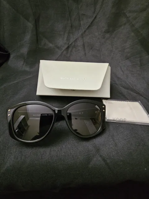 Michael Kors Women's MK2175U-30058G-54 Charleston Black Bio Sunglasses w Case