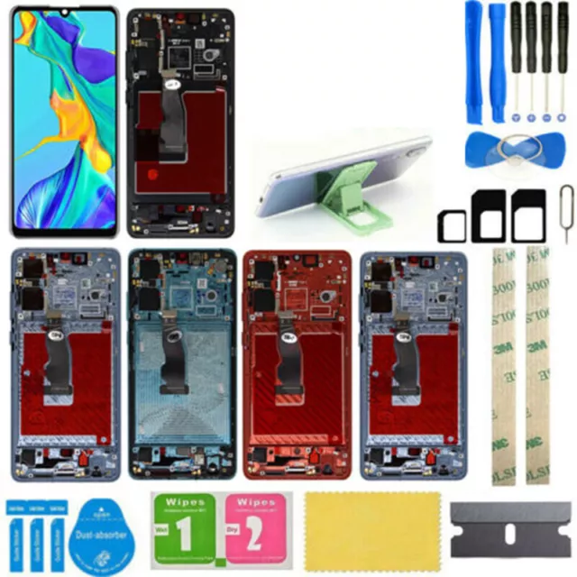 For Huawei P30 ELE-L09 L29 TFT LCD Display Touch Screen Digitizer Sensor Replace