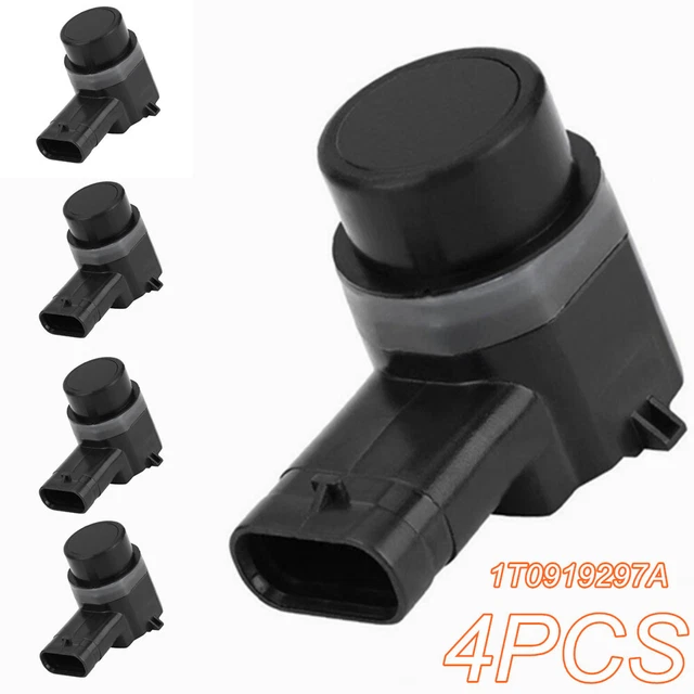 4PCS PDC Bumper Parking Sensor For VW Passat Golf Tiguan EOS Audi A6 1T0919297A