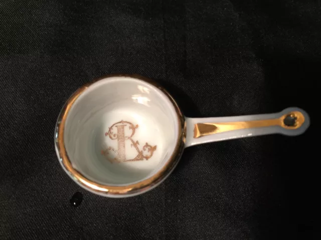 Restaurant Lasserre Paris Souvenir-Mini Limoges Porcelain Saucepaun