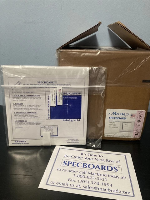 20 Macbrud Specboard Specimen Localizer  Radiology (Mannogram, Specimen)Surgery