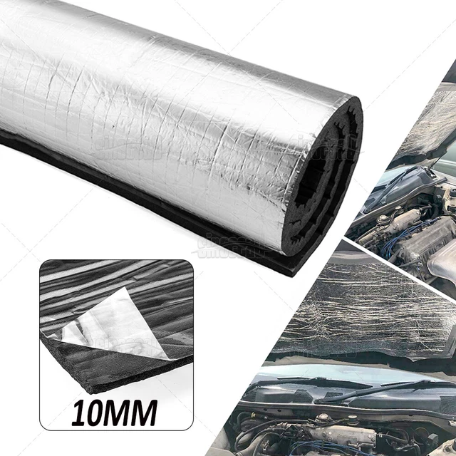 FIREWALL SOUND DEADENER Car Roof Heat Shield Insulation Noise Deadening