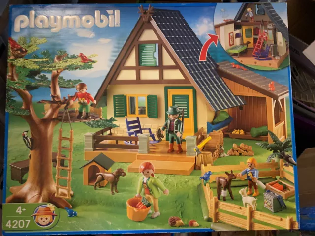 PLAYMOBIL® 4207 - Forsthaus mit Tierpflegestation Neu/OVP!