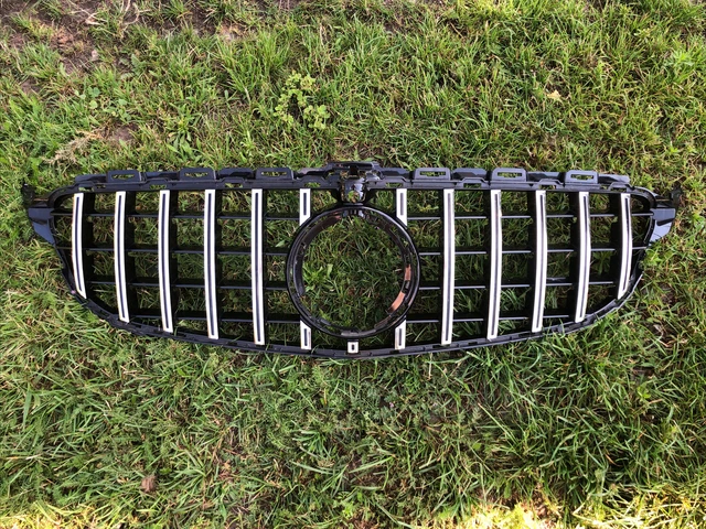Sport Kühlergrill Frontgrill Schwarz Glanz Für Mercedes GLE Coupe C292 Ab 15