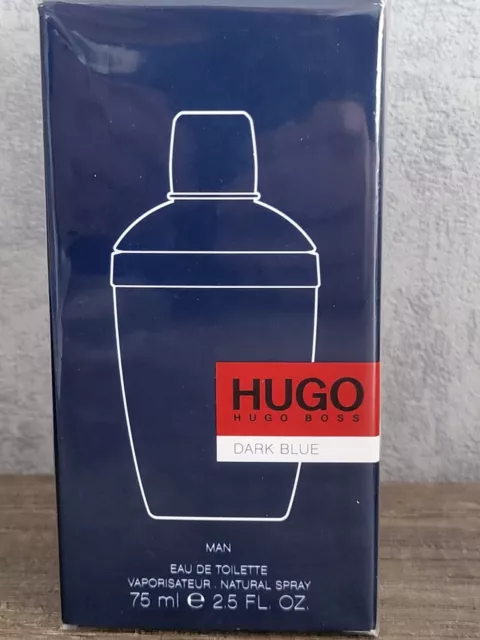 Hugo Boss Dark Blue Eau de Toilette Herren 75 ml NEU