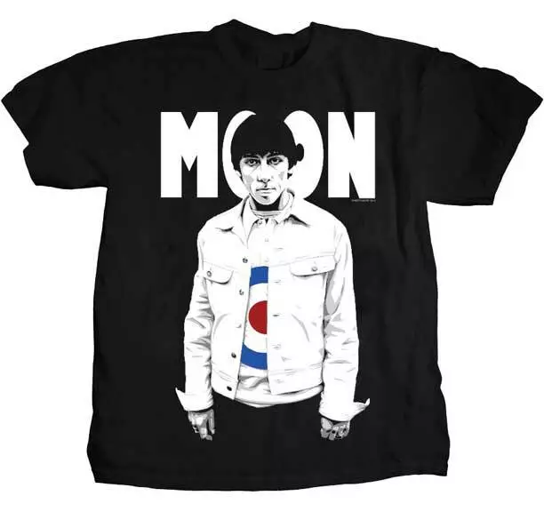 KEITH MOON (THE WHO) - Moon Photo - T-shirt - NEW - XLARGE ONLY