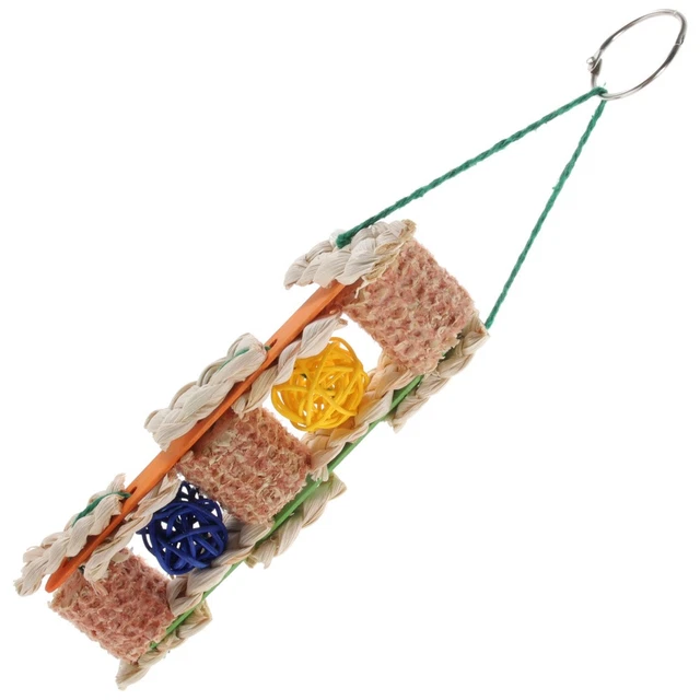 Picture Idea: Bird Toys For Budgies Parrot Foraging Chewing Pine Cone Parakeets