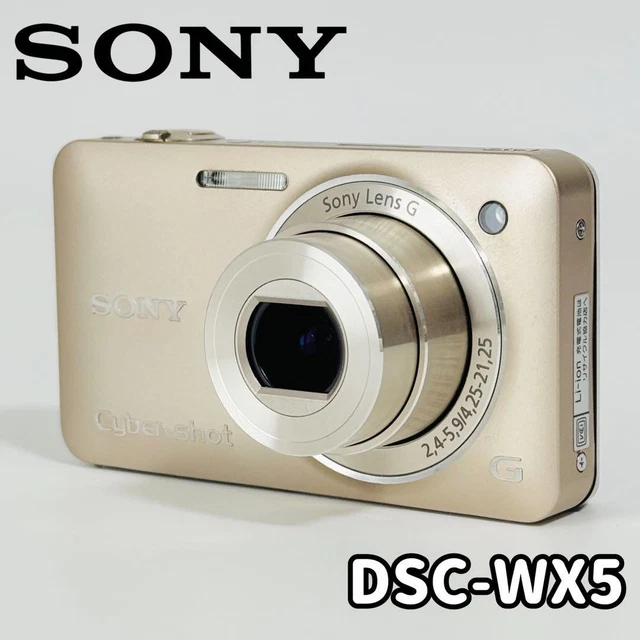 SONY Cyber-shot DSC-WX5 ゴールド Amazon.co.jp: Sony Digital Camera Cyber-Shot WX5 (12.2