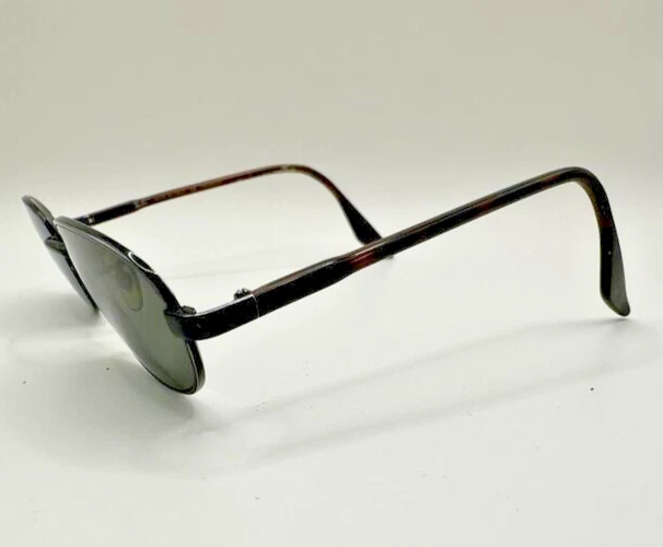 Lunettes De Soleil Massada 'Untitled II' Deadstock - Fabriquées à La Main En Italie, Verres Miroir Argenté