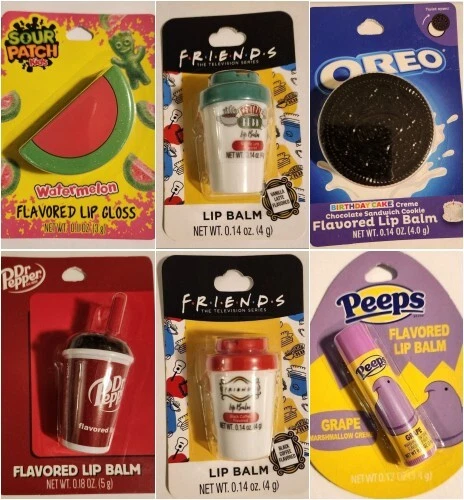 FLAVORED LIP BALM Assorted Flavors & Brands YOU CHOOSE Sealed Lip Gloss Variety