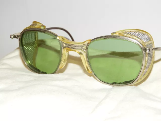 Vintage New Mint 30S-40S American Optical Sunglasses Safety Glasses Goggles Usa