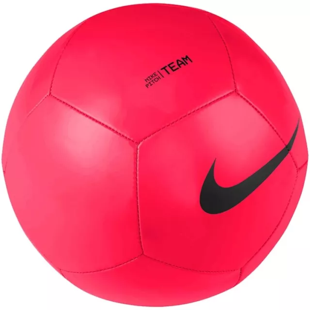 Football/ Soccer Ball Nike Pitch Size 5 Red Last Stock