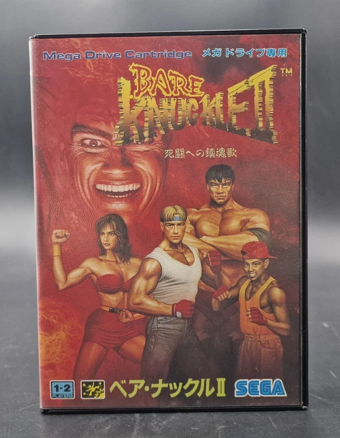 Jeu Streets Of Rage 1, Cartouche Seule SEGA Mega Drive, Version PAL, Bon état Et Testée