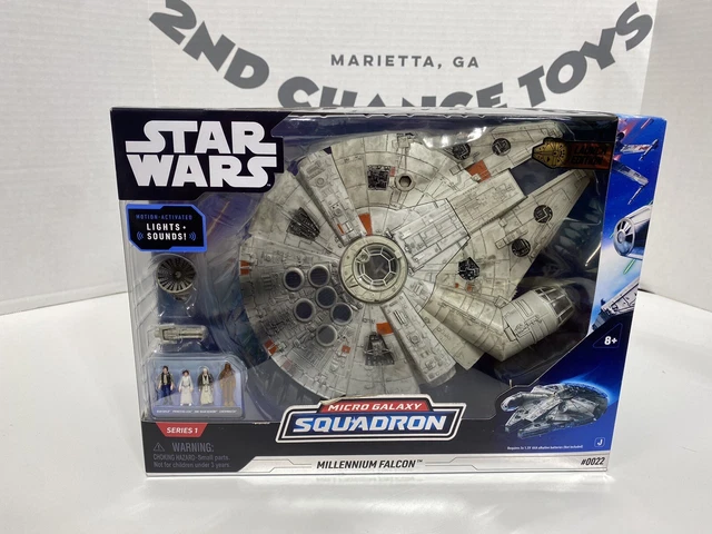 Star Wars Millennium Falcon Micro Galaxy - 22,5cm Mit Licht & Sound