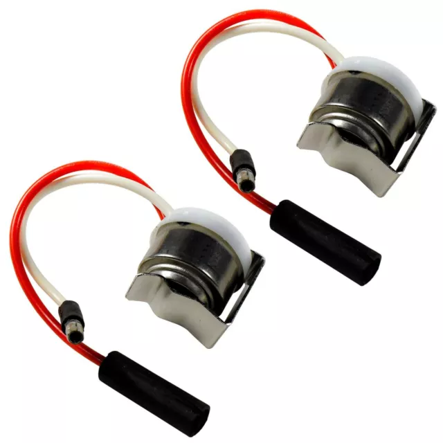 2-Pack HQRP Réfrigérateur Dégivrage Thermostat pour 5303917625 AP2592599