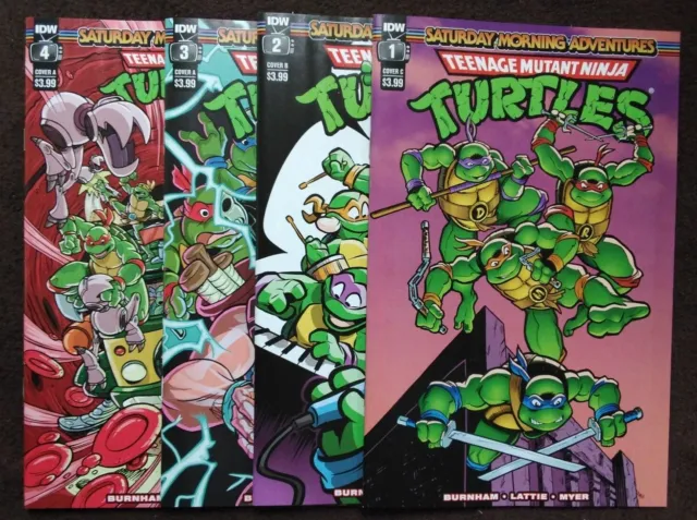 Teenage Mutant Ninja Turtles Saturday Morning #1-4 Comics New Series Pick Choose