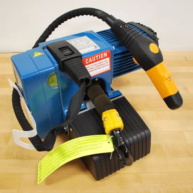 Demag DC-PRO 2-125 1/1 H5 V19.2/4.8 Hoist, 275lb lift cap., 2 speed, 480Vac
