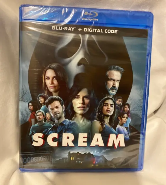 Scream [2022, Blu-Ray, Digital, ]Melissa Barrera , Jenna Ortega and Jac