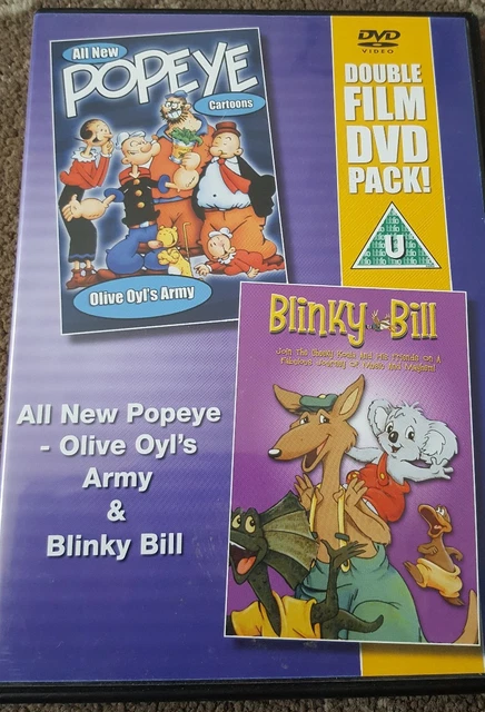 Blinky Bill And All New Popeye - Olive Oyl's Army  Dvd