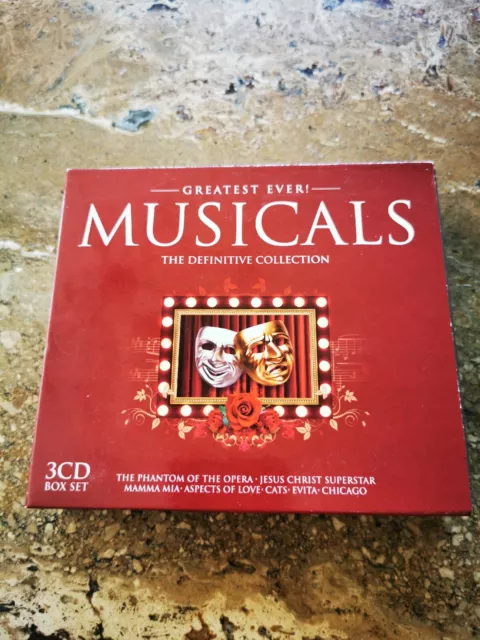 Greatest Ever Musicals The Definitive Collection Cds Pre Owned