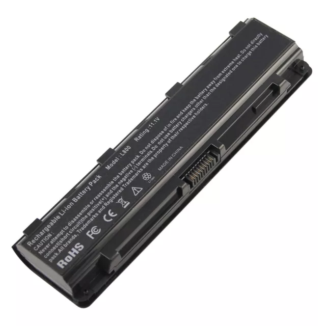 Battery for Toshiba Satellite Pro C850-1FJ C850-1FN C850-1HE Laptop 5200mAh