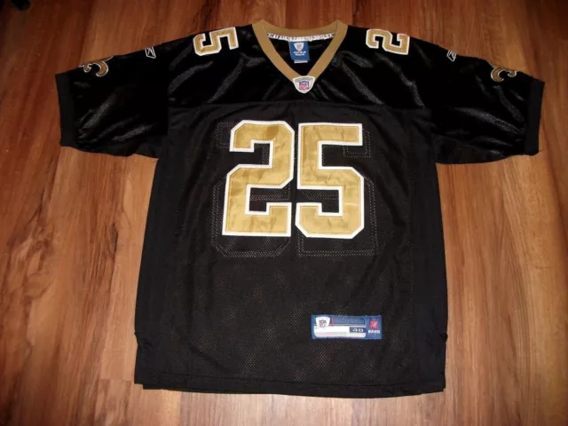 Perfect Reggie Bush New Orleans Saints Authentic On Field Football Jersey Size48