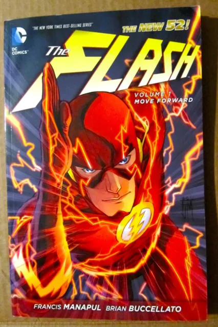 THE FLASH Vol 1 MOVE FORWARD Graphic Novel The NEW 52 DC TPB 2012