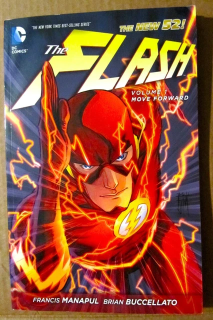 THE FLASH Vol 1 MOVE FORWARD Graphic Novel The NEW 52 DC TPB 2012