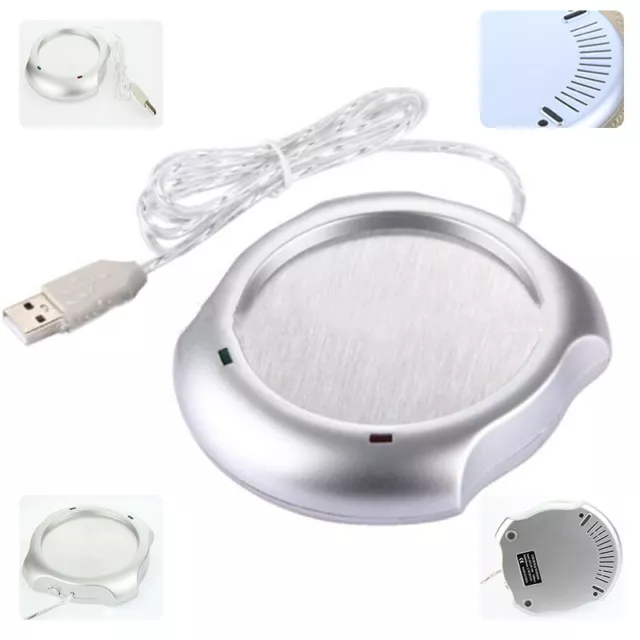 Portable USB Electric Cup Warmer Tea Coffee Beverage Cup Heating Pad MatATAUAT