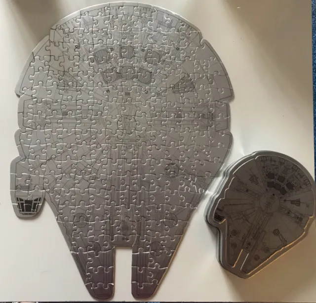 Star Wars Millenium Falcon Jigsaw Puzzle In Tin