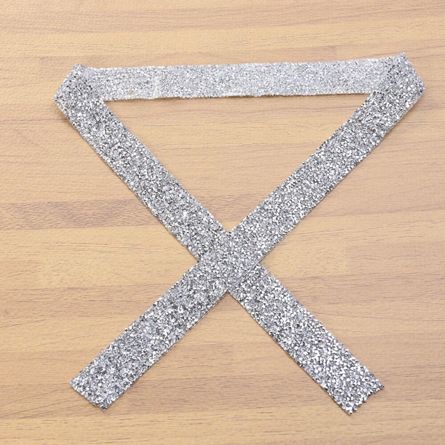 Nastro strass cristallo nastro glitter incolla adesivo colla in resina