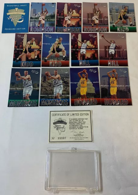 1994 Score Board Schizzi Giorno Pallacanestro ~ Completo Set ~13 Carte