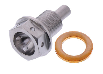 Titanium Front Axle Spindle Bolt M14 X 1.5 For Honda CBR900RR, CBR600RR, VFR400 & More