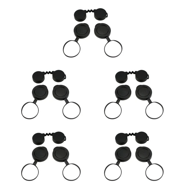 5 Sets Objektivdeckel Aus Gummi Für Binokulare Objektive Okularabdeckung