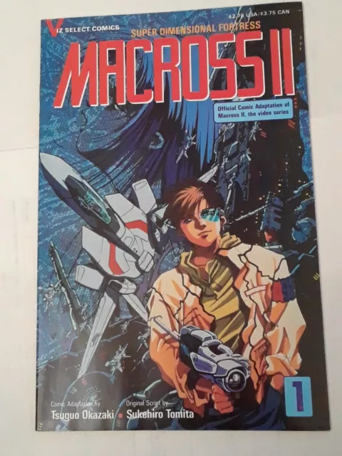 Macross ll #1 Super Dimensional Fortress Viz Select Comics Book 1992