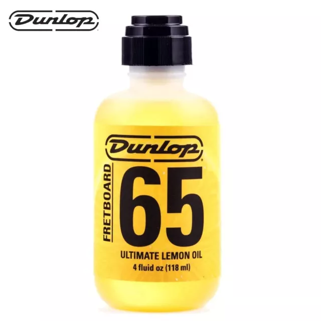Dunlop 6554 Fretboard 65 Ultimate Lemon Oil 4oz Bottle