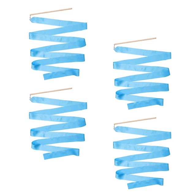 12 Pcs Gymnastics Ribbon Hand Ribbon Dancing Dance Streamer Wand Robe Child