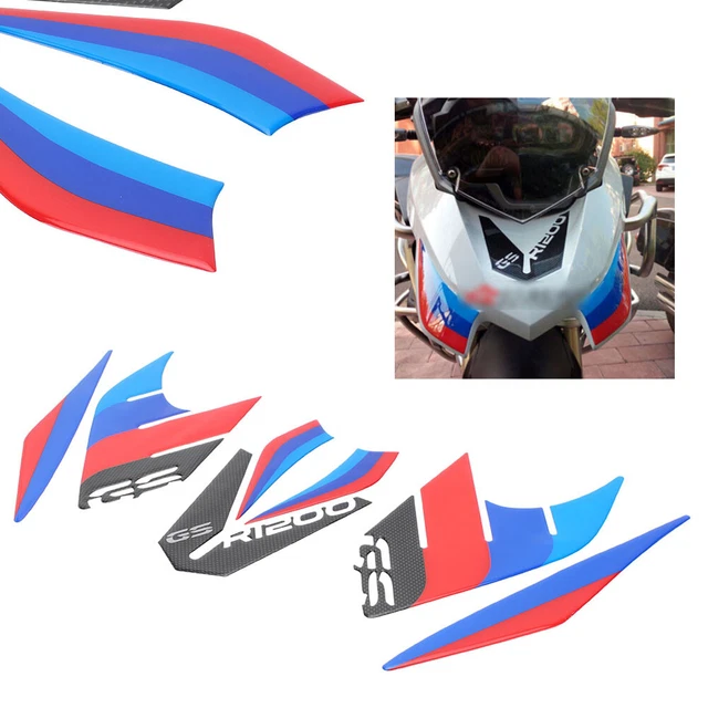 Motorcycle 3D Tank Side Pad Decal Sticker For BMW R1200GS 2013 2014 2015 2016