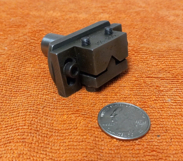 Brown & Sharpe 109-200 Adjustable V-Jaw Turret Drill Lathe Tool Holder 5/8 Shank