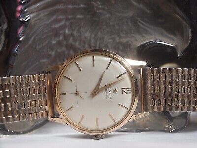 Vintage Zenith Victorious Swiss Made Wind Up Mens Dress Watch - Works Great !