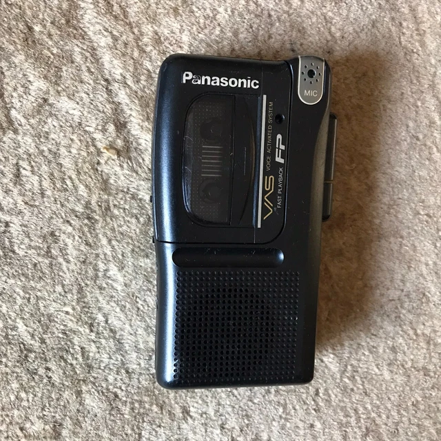 PANASONIC RN 302 Portable Microcassette Voice Recorder 2 Speed Tape