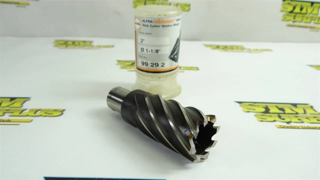 New! Alfra-Rotabest Hsco Annular Cutter 1-1/8" Dia X 2" Doc ^