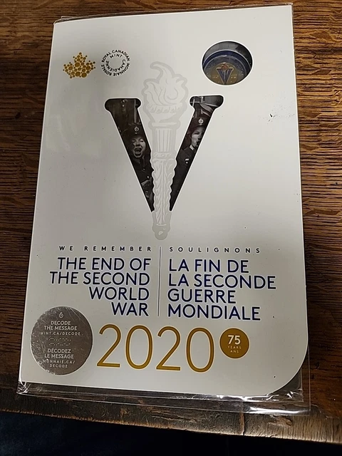 2020 Canada 6 Coin Uncirculated Set End Of 2nd World War