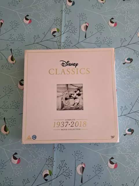 Disney Classics 55-Disc Movie Box Set Collection 1937-2018 DVD with Ralph Breaks