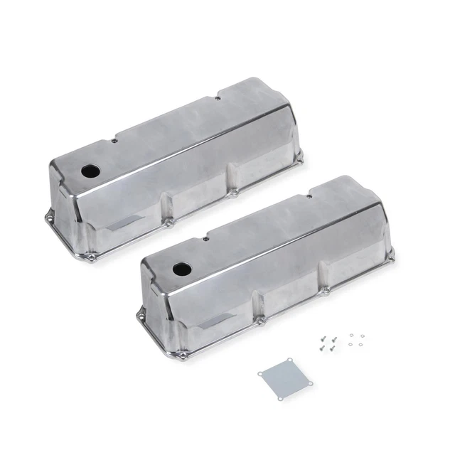 Mr Gasket 6890G Aluminum Tall Valve Covers, 351C/351/400M Fits Ford