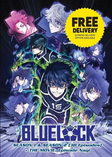 DVD ANIME BLUE Lock TV Series Season The Movie: Episode