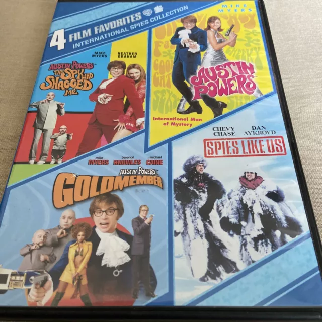 4 Film Favorites: International Spies Collection (DVD) Austin Powers Mike Myers