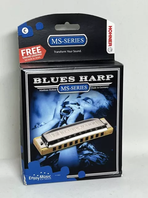 Hohner 532 Blues Harp MS Harmonica - Key of C