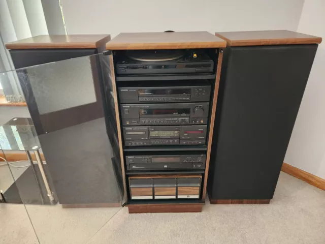 Kedwood Vintage Stereo Component System With Cabinet 350 00 Picclick Au