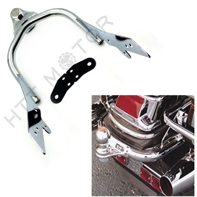 For Harley Touring Road King FLHR 1994-2008 05 06 Chrome Trailer Hitch W/ Ball
